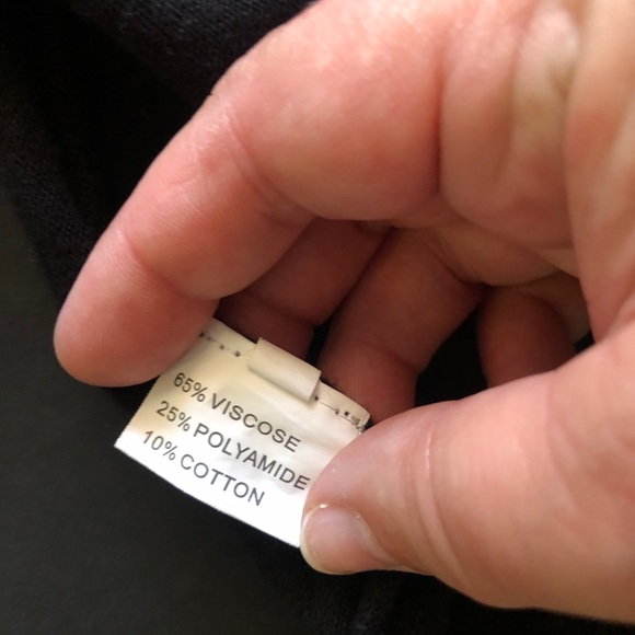 Black soft comfy boatneck sweater size small - Picture 8 of 9